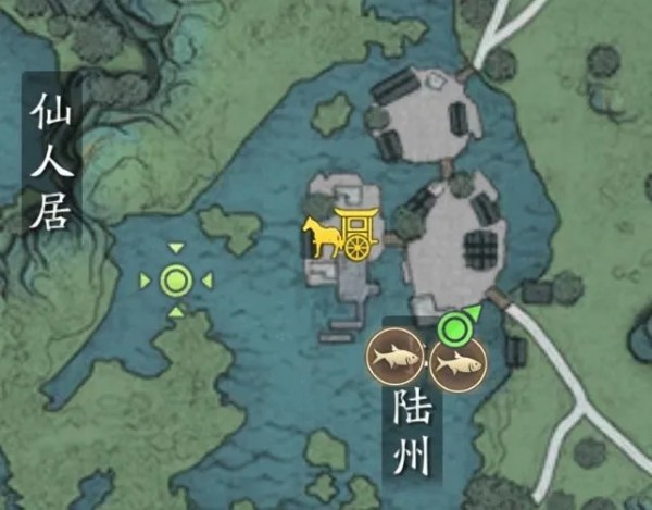 荆湖鱼王在哪里-天涯明月刀荆湖鱼王鲥鱼位置分布图